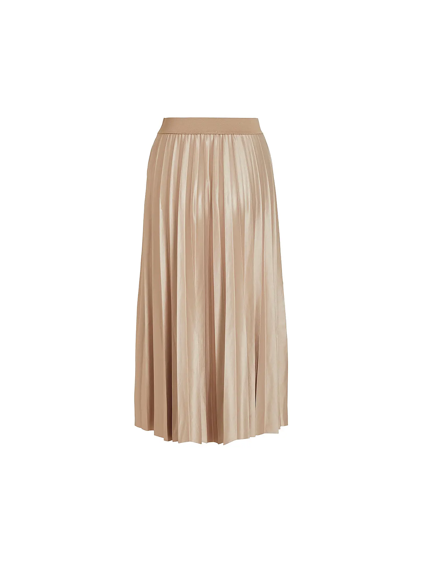 VILA | Plisseerock VINITBAN  | beige