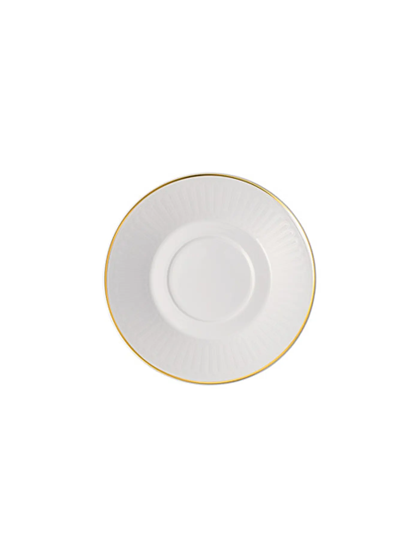 VILLEROY & BOCH SIGNATURE | Kaffee Untertasse 15,6cm CHATEU SEPTFONTAINES | weiss