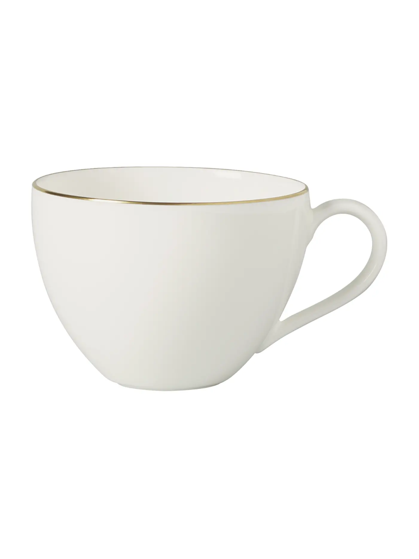VILLEROY & BOCH SIGNATURE | Kaffee-Obertasse "Anmut Gold" 0,20l | weiss