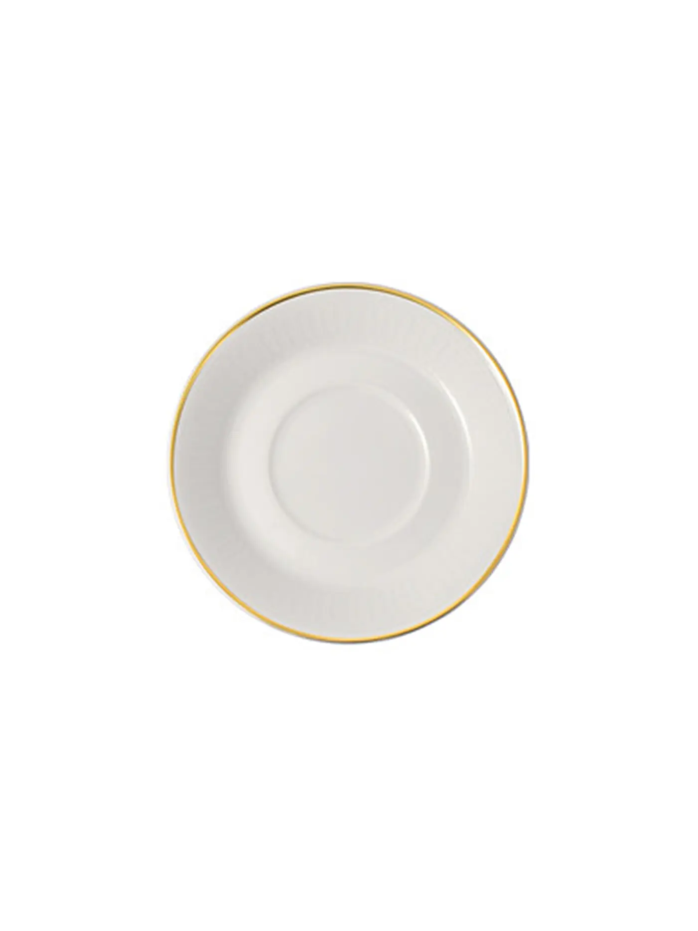 VILLEROY & BOCH SIGNATURE | Mokka-/Espresso Untertasse 12,6cm CHATEU SEPTFONTAINES | weiss