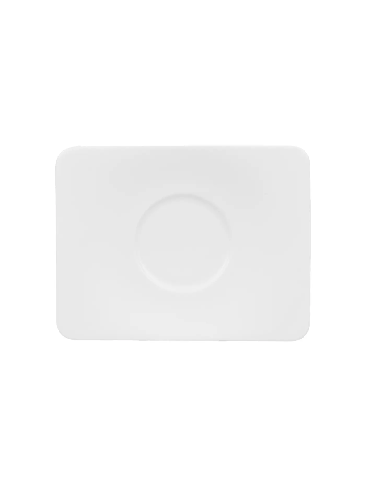 VILLEROY & BOCH SIGNATURE | Mokka-/Espresso-Untertasse "Modern Grace" 14x11cm | weiss