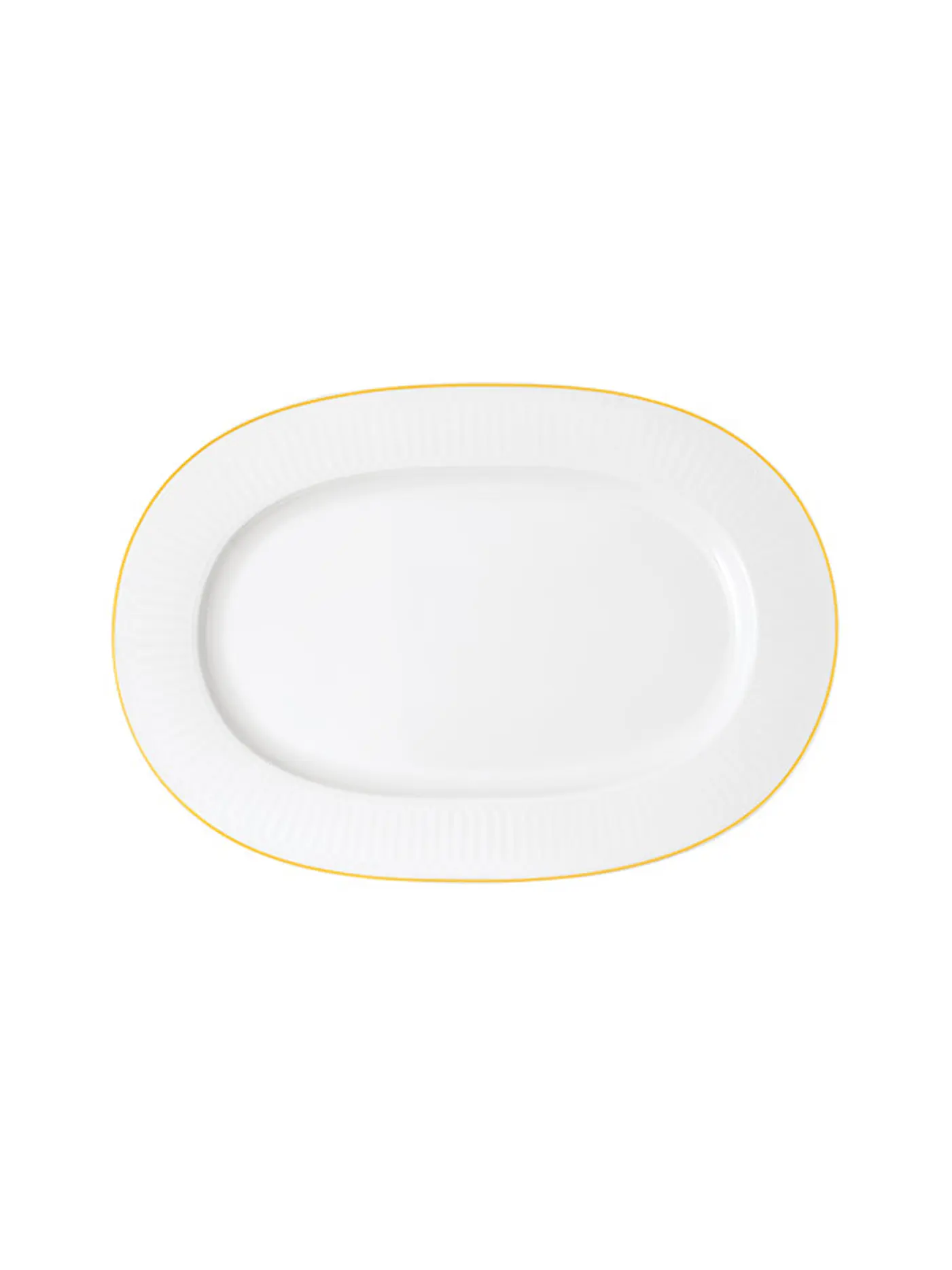 VILLEROY & BOCH SIGNATURE | Platte oval 41x29cm CHATEU SEPTFONTAINES | weiss