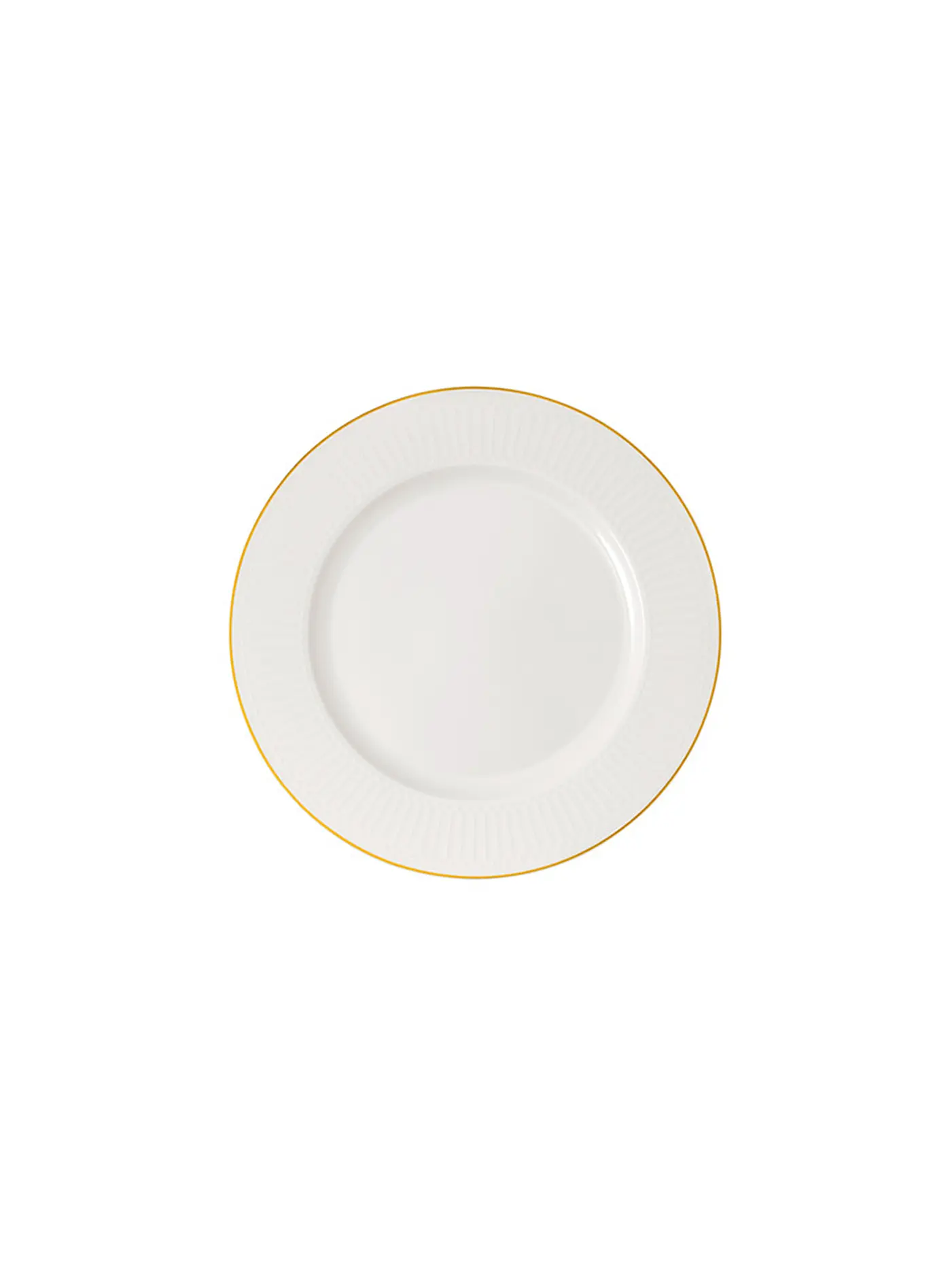 VILLEROY & BOCH SIGNATURE | Platte rund flach 33cm CHATEU SEPTFONTAINES | weiss