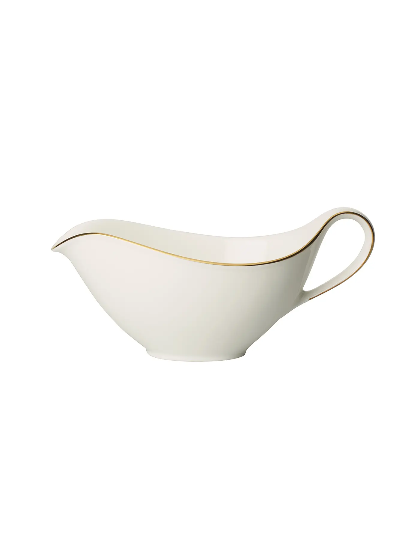 VILLEROY & BOCH SIGNATURE | Sauciere-Oberteil "Anmut Gold" 0,44l | weiss