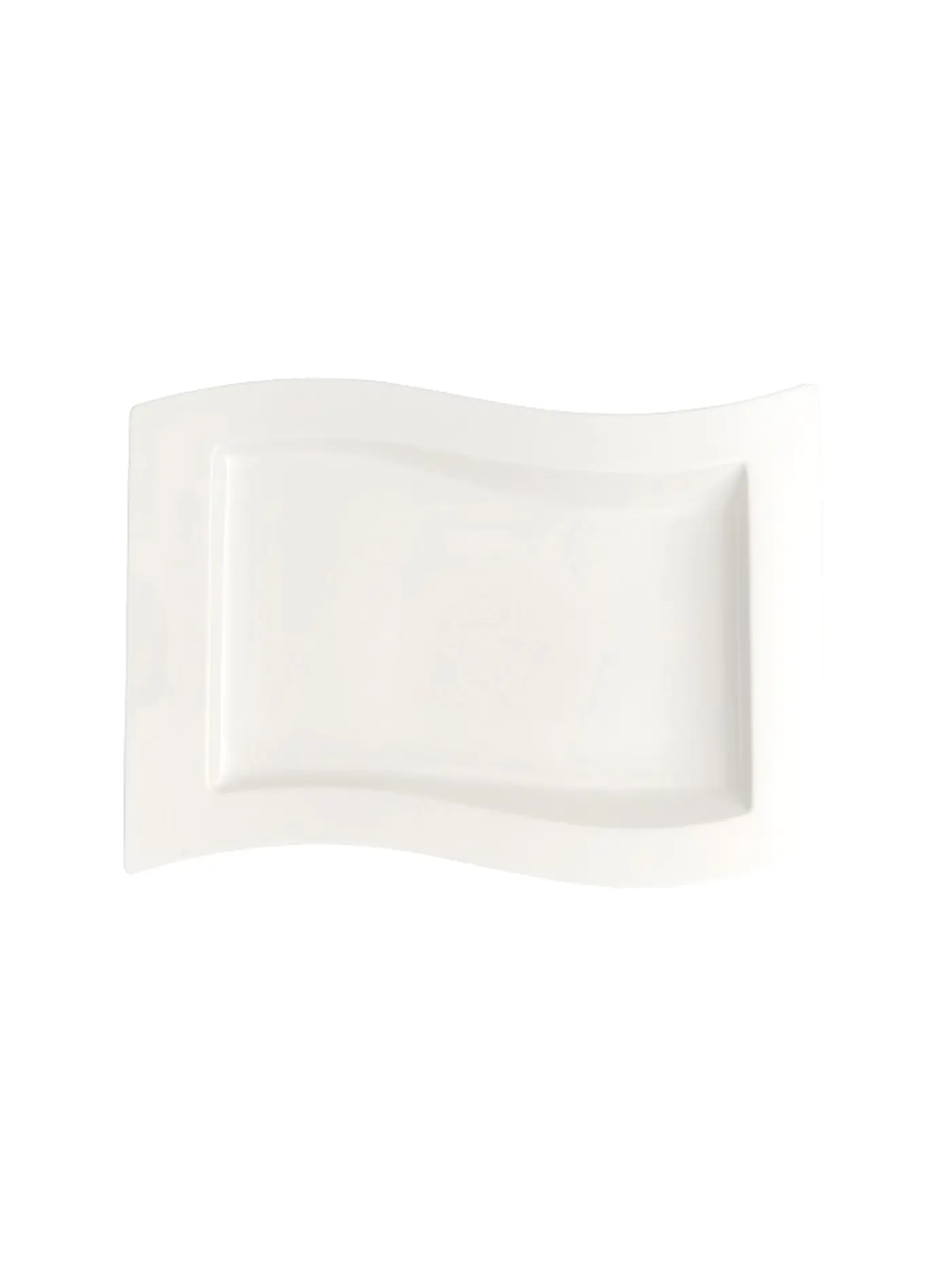 VILLEROY & BOCH | Gourmetteller "New Wave" 33x24cm | weiss