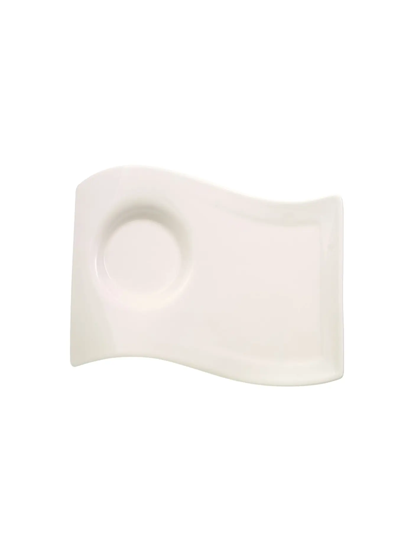VILLEROY & BOCH | Partyplate gross "New Wave Caffè" 22x17cm | weiss