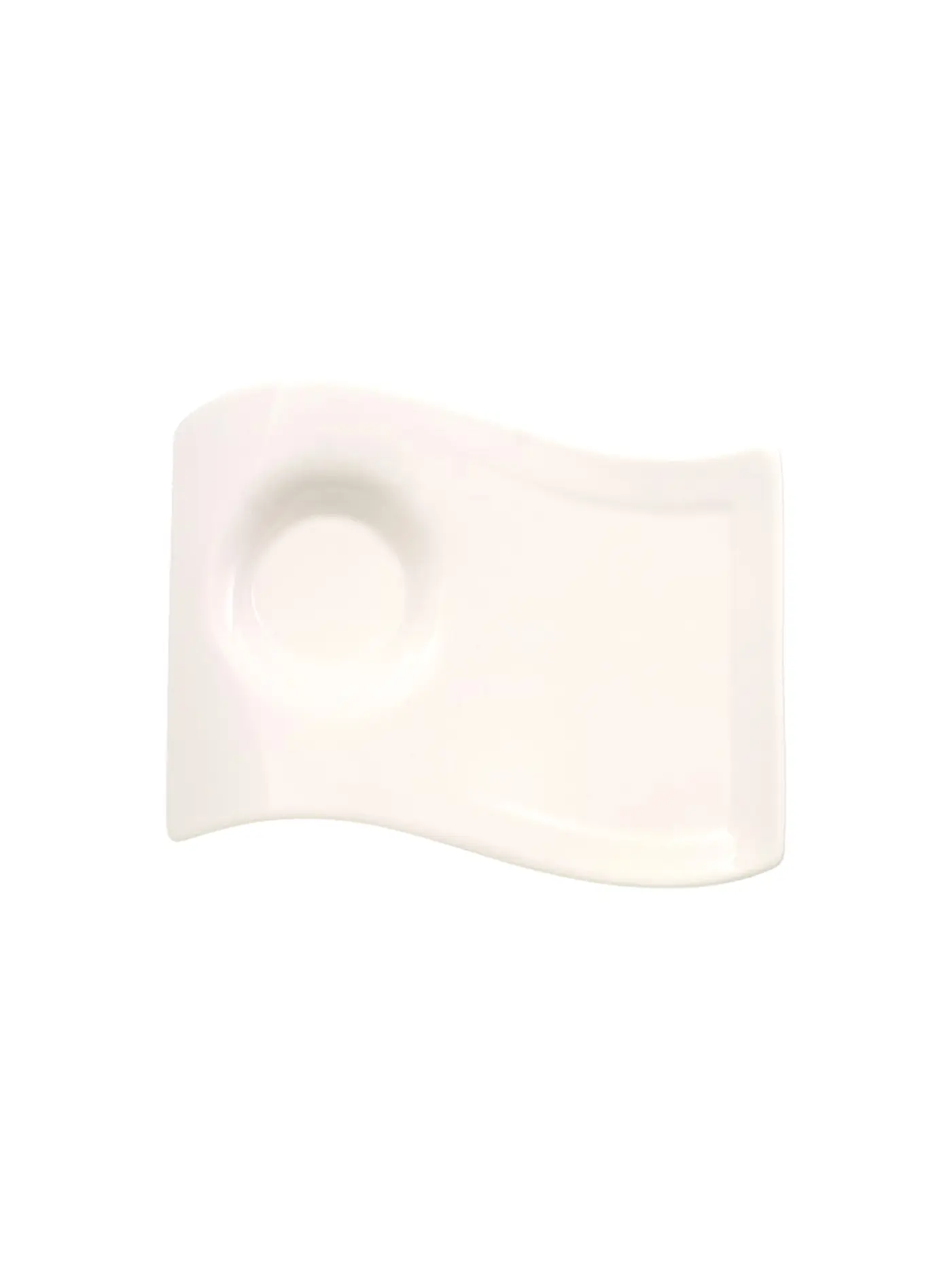 VILLEROY & BOCH | Partyplate klein "New Wave Caffè"  17x13cm | weiss