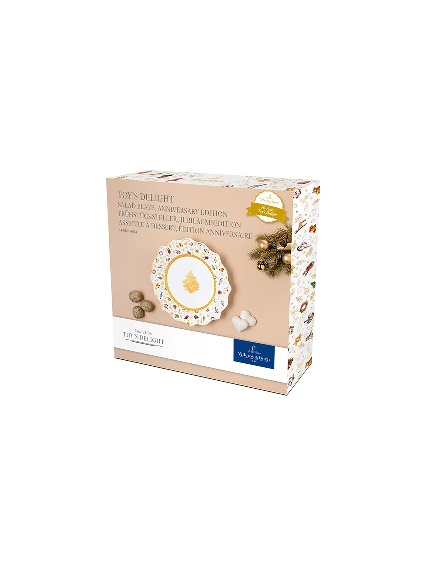 VILLEROY & BOCH | Toy's Delight - Fühstücksteller Jubiläum 24cm | bunt