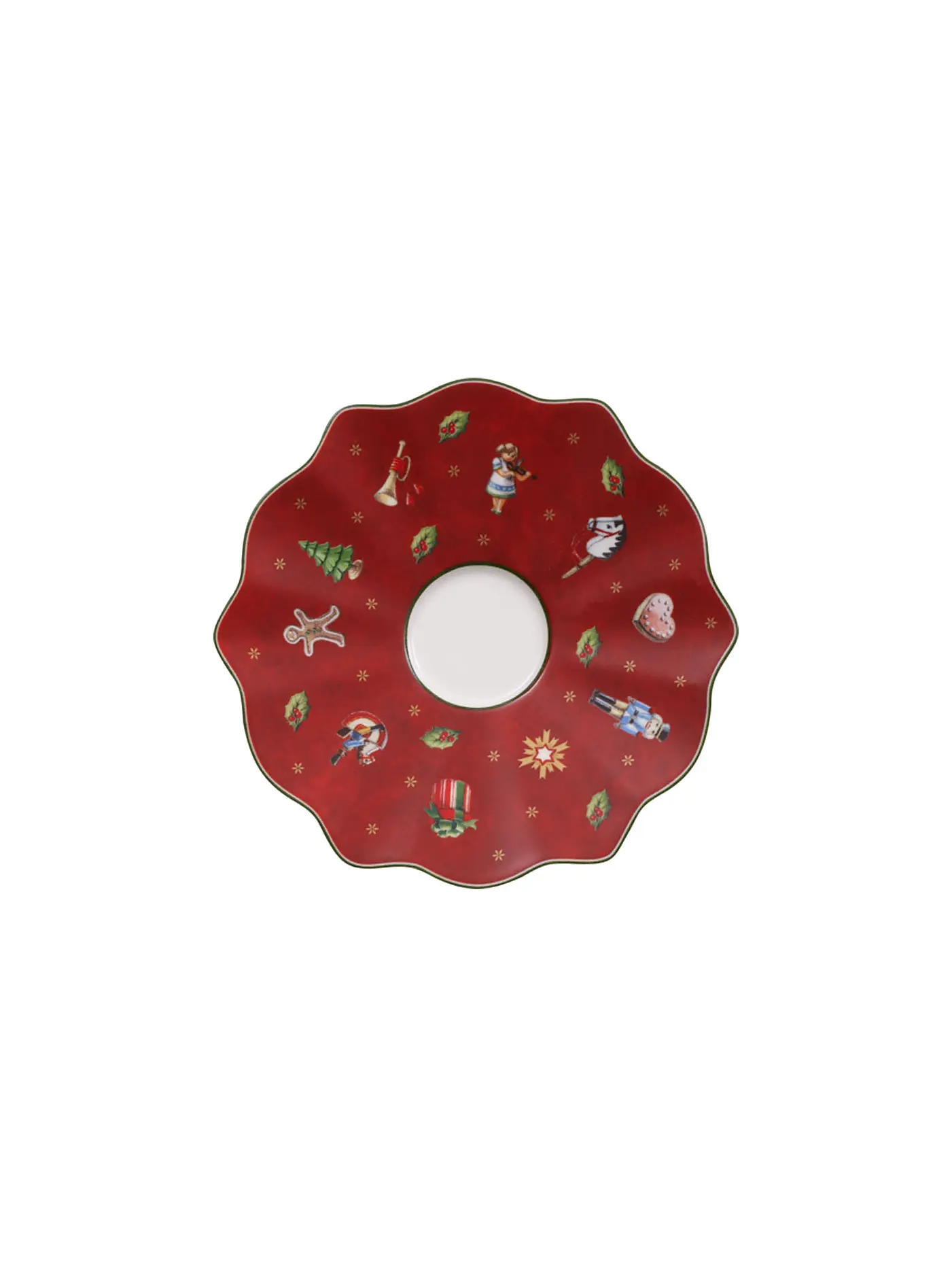 VILLEROY & BOCH | Toy's Delight Mokka-/ Espresso Untertasse | rot