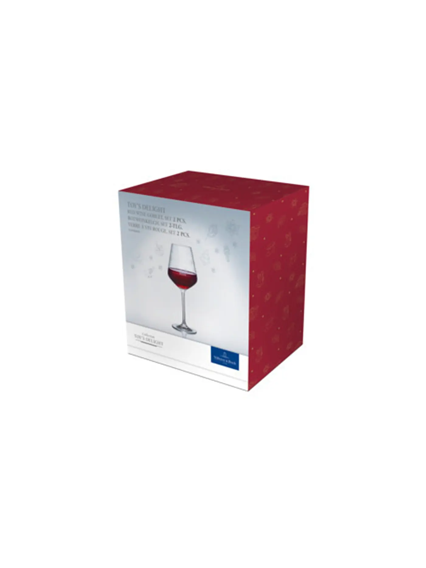 VILLEROY & BOCH | Toy's Delight Rotweinkelch Set 2tlg. 235mm | transparent