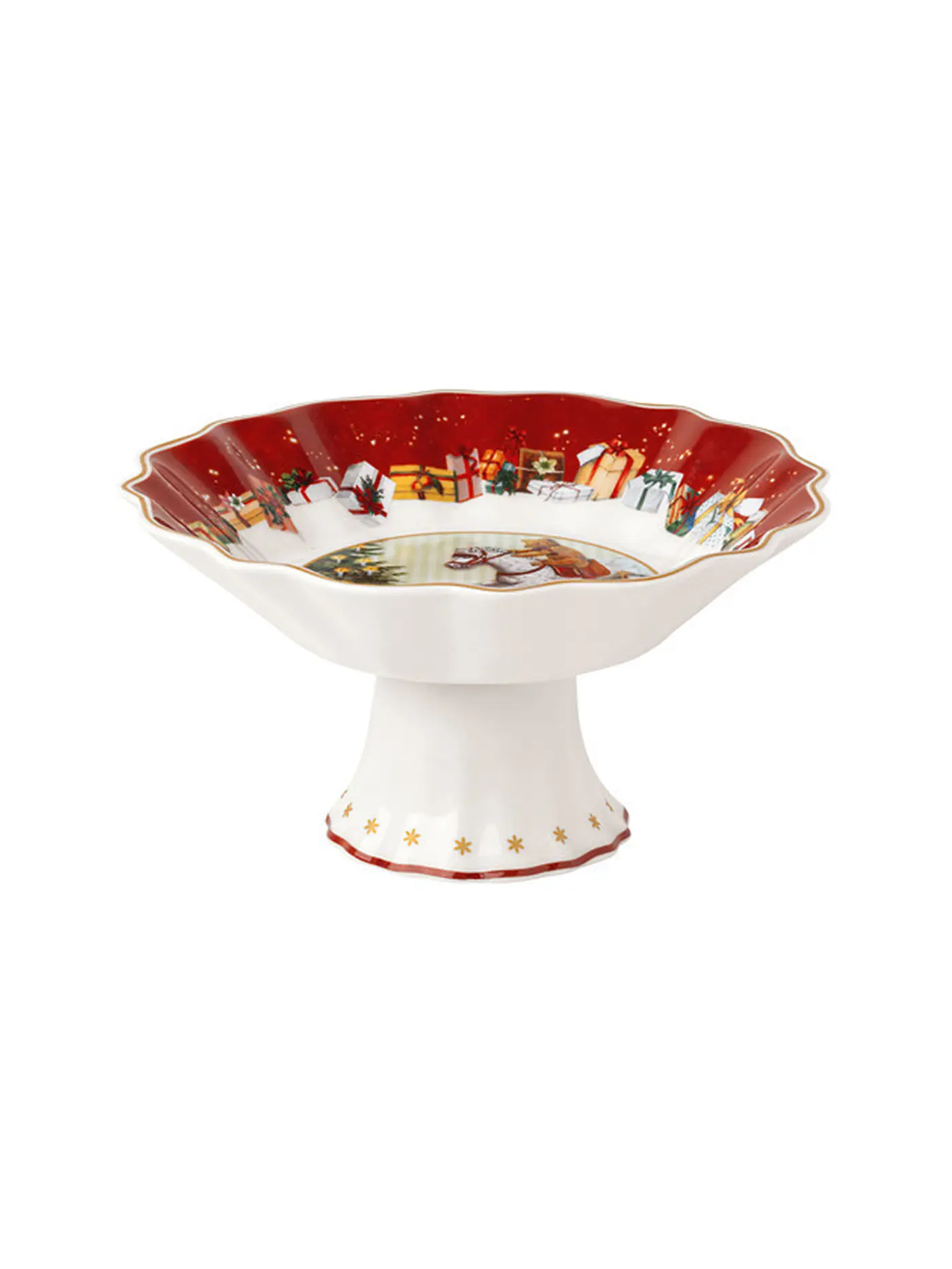 VILLEROY & BOCH | Toy's Fantasy Schale auf Fuß klein, Geschenke 14,5x14,5x7,5cm | bunt