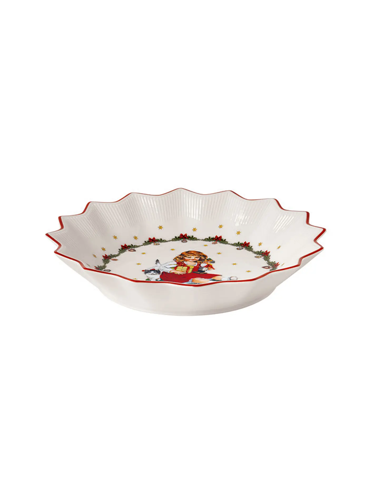 VILLEROY & BOCH | Toy's Fantasy Schale klein, Kind mit Spielzeug 16,5x16,5x3cm | bunt