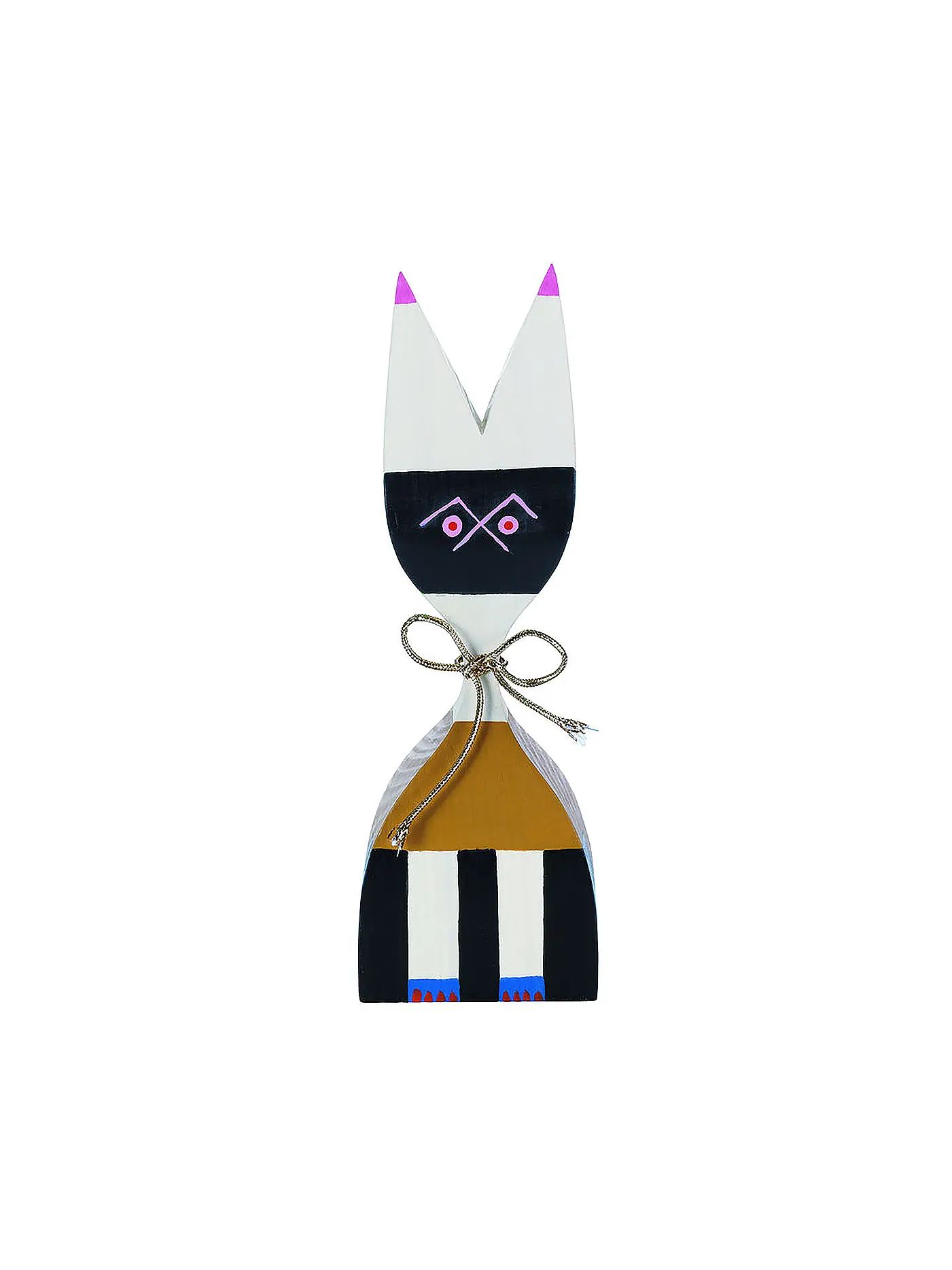VITRA | Deko Holzpuppe 20,5cm Nr 9 | bunt