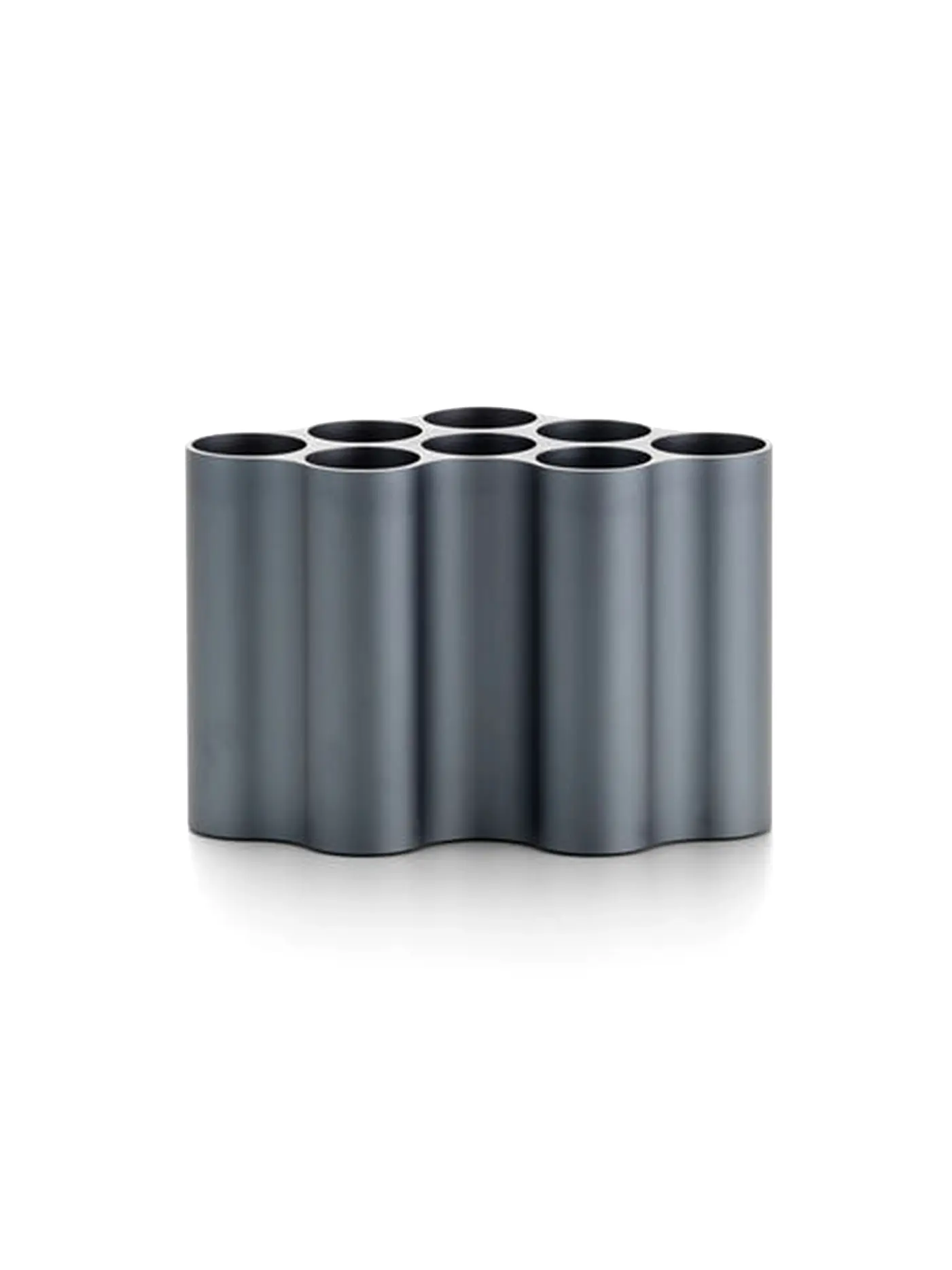 VITRA | Vase "Nuage" S (Alu / Stahlblau) 13cm | blau