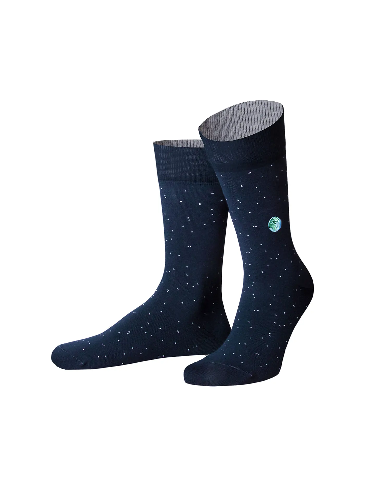 VON JUNGFELD | Socken JAGUAR hellgrau | blau