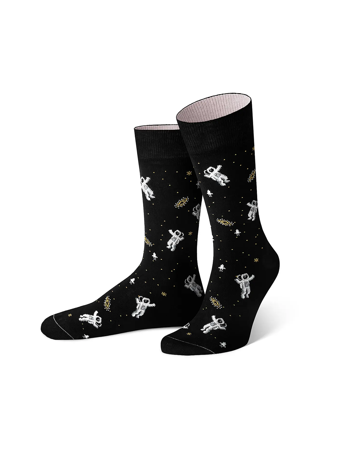 VON JUNGFELD | Socken JAGUAR hellgrau | schwarz