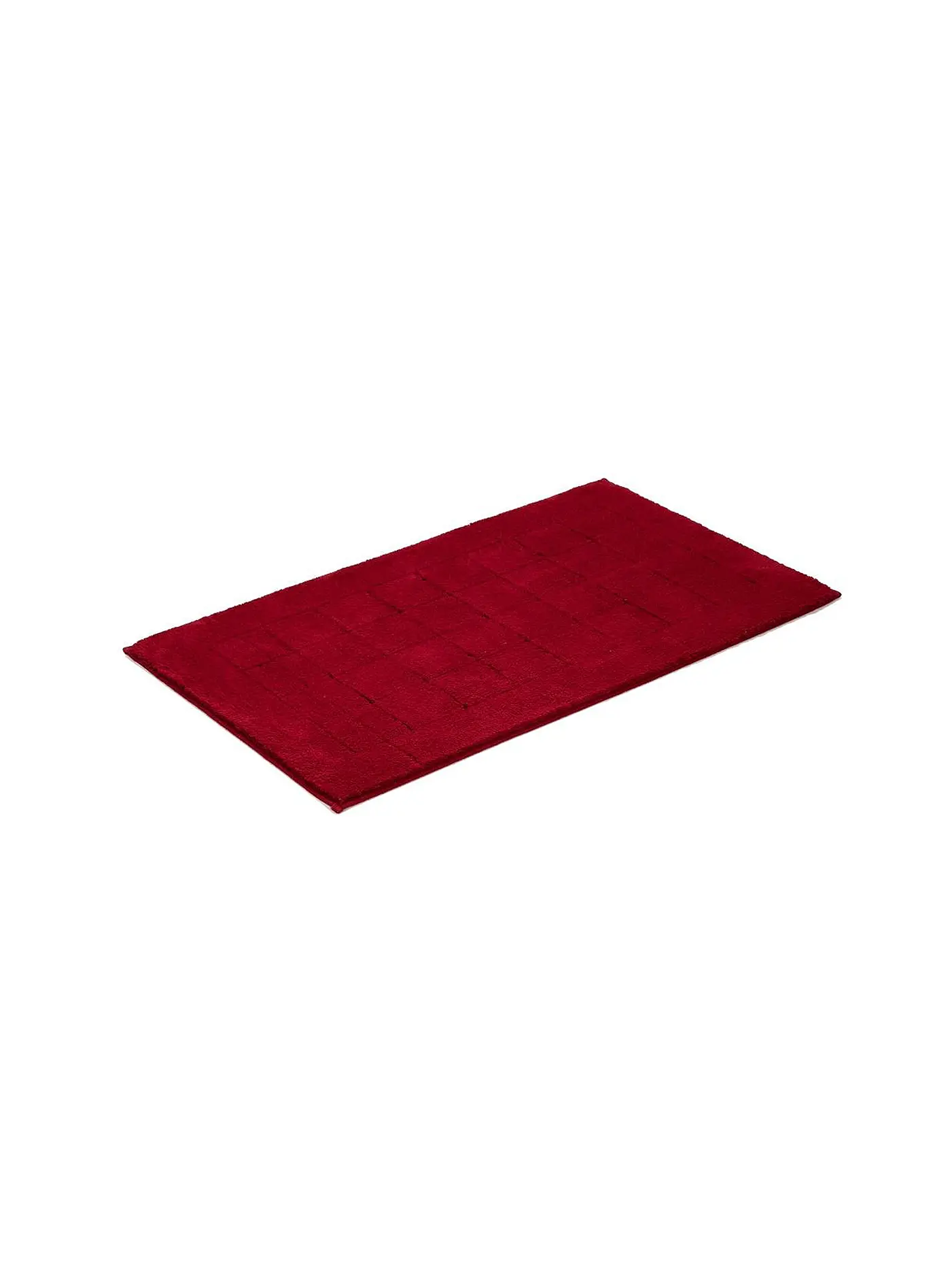 VOSSEN | Badeteppich "Exclusive" 60x100cm (rubin) | rot