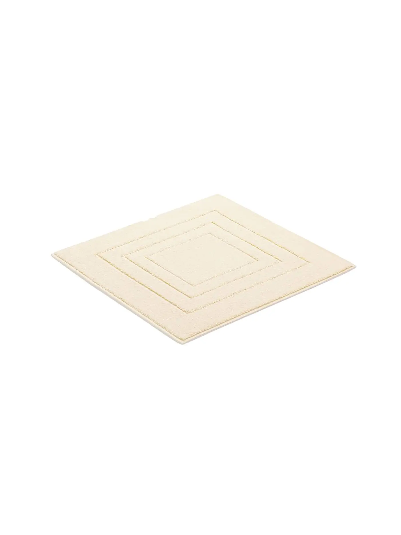 VOSSEN | Badeteppich "Feeling" 60x60cm (flanell) | beige