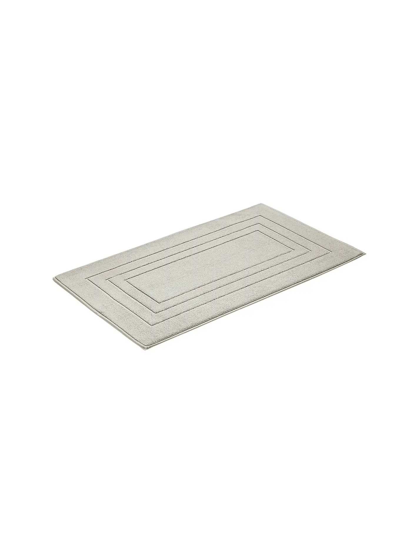 VOSSEN | Badeteppich "Feeling" 60x60cm (lightgrey) | grau