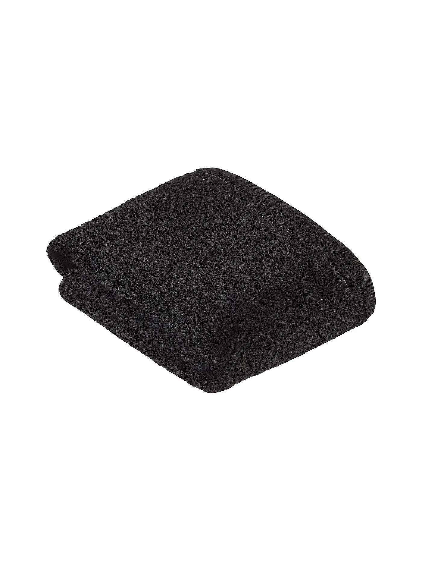 VOSSEN | Badetuch Calypso Feeling 100x150cm Schwarz | schwarz