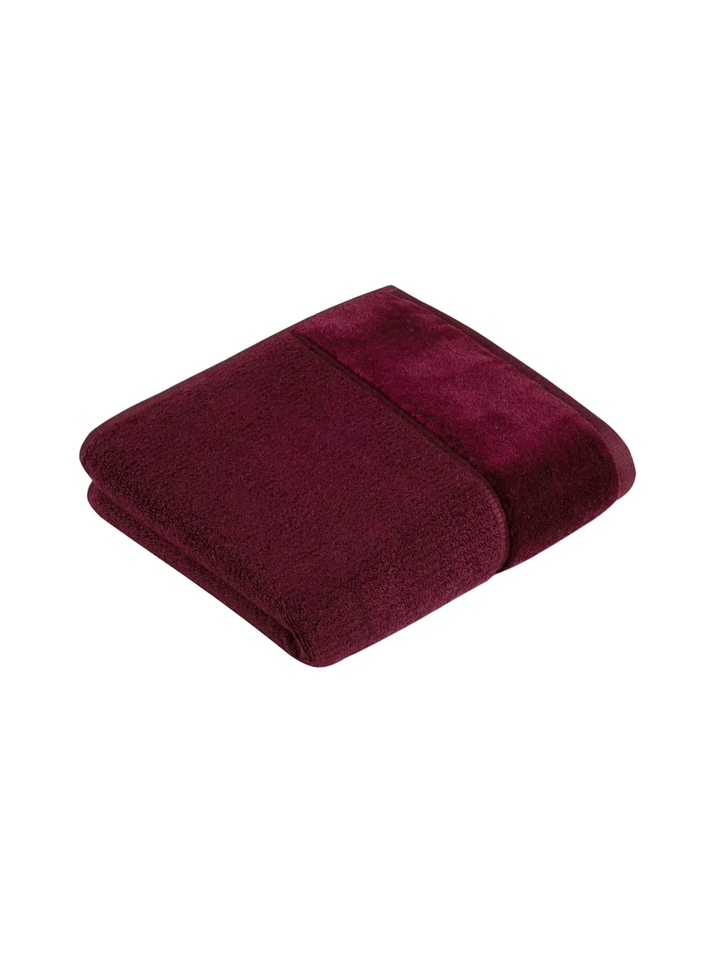VOSSEN | Duschtuch "Pure" 67x140cm (Red Rock) | beere