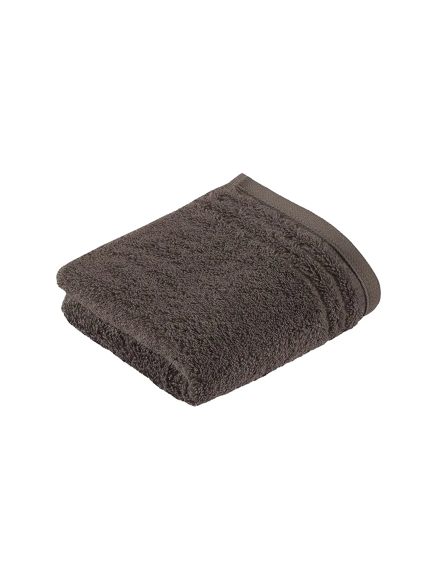 VOSSEN | Gästetuch "Vienna Style" 30x50cm (Slate Grey) | grau