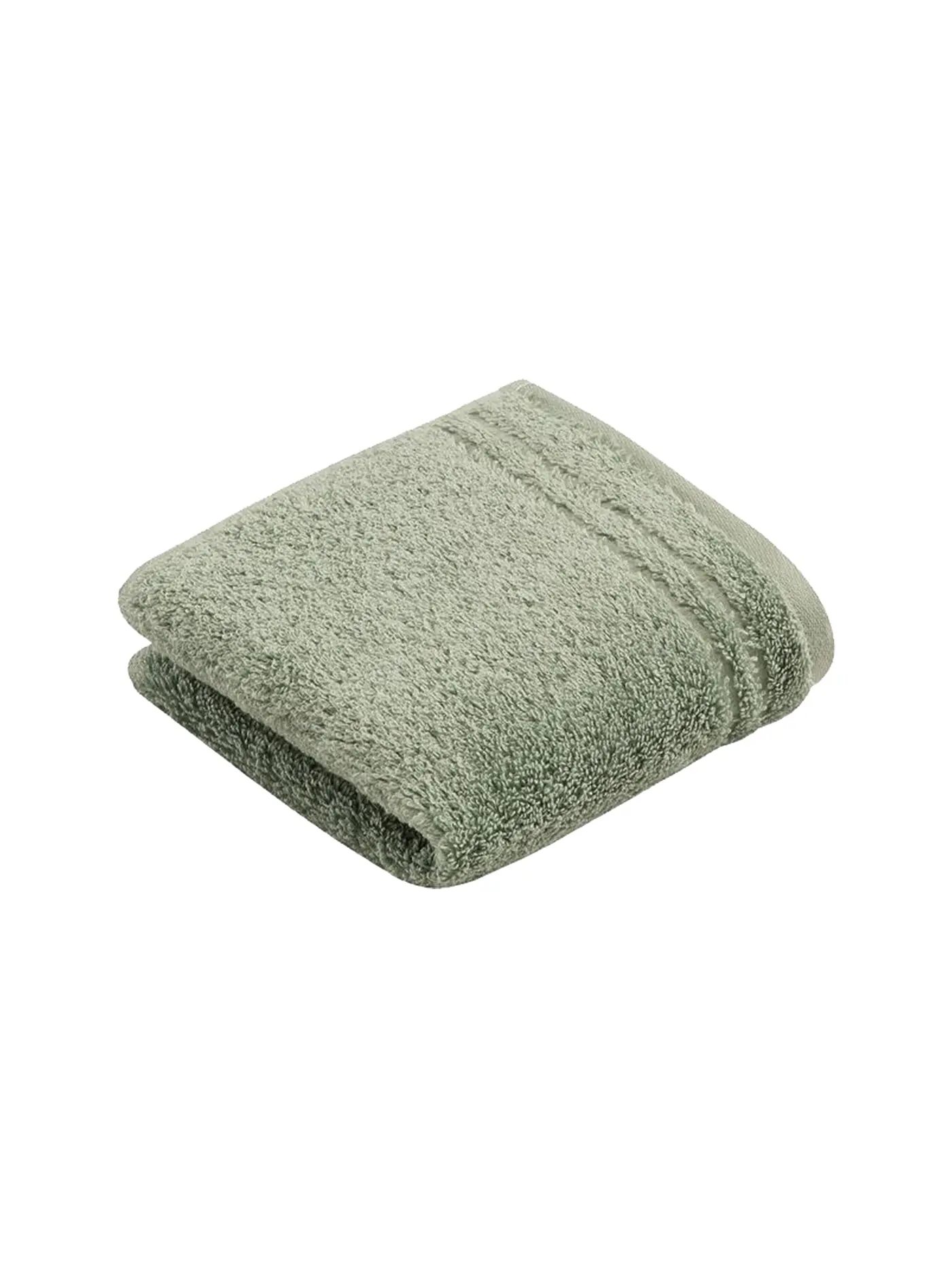 VOSSEN | Gästetuch "Vienna Style" 30x50cm (Soft Green) | grün