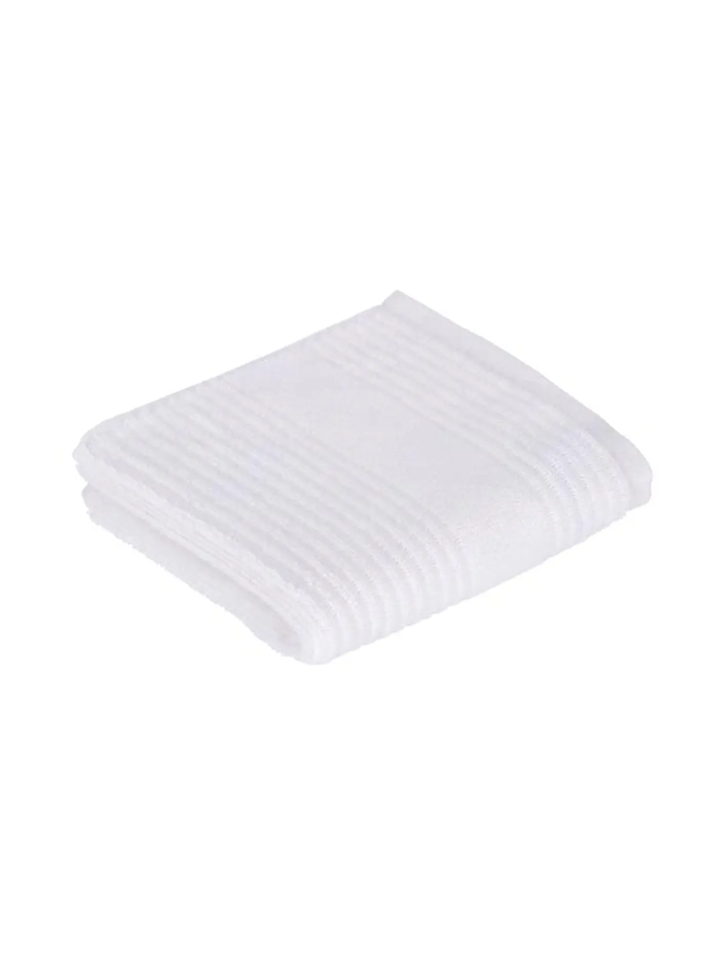 VOSSEN | Gästetuch TOMORROW 30x50cm Weiss | weiss