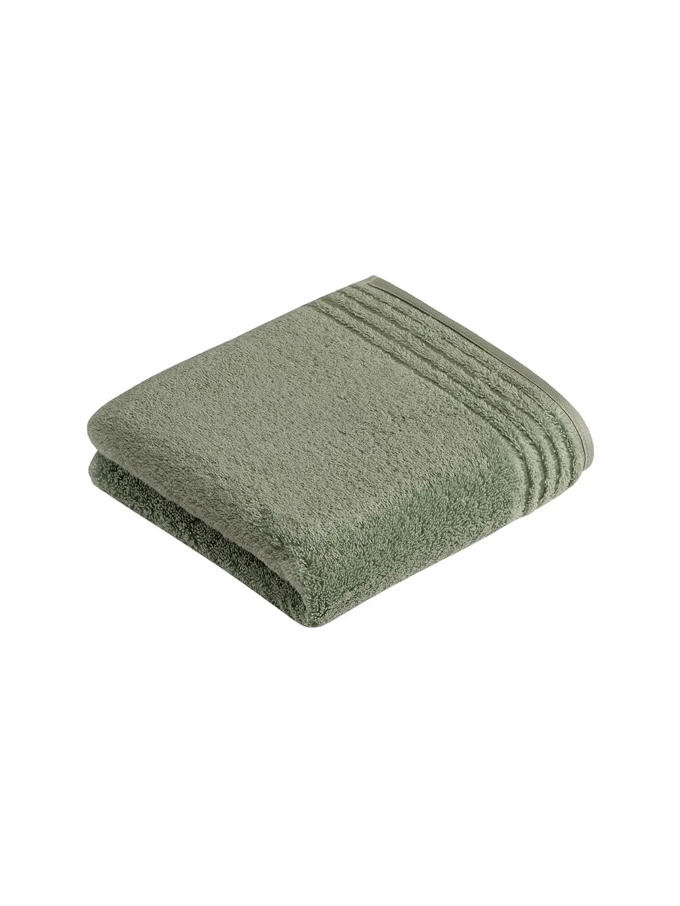 VOSSEN | Handtuch "Vienna Style" 50x100cm (Soft Green) | grün