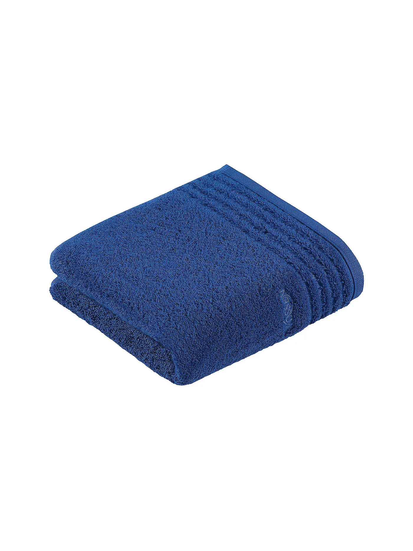 VOSSEN | Handtuch Vienna Style Supersoft 50x100cm Deep Blue | dunkelblau