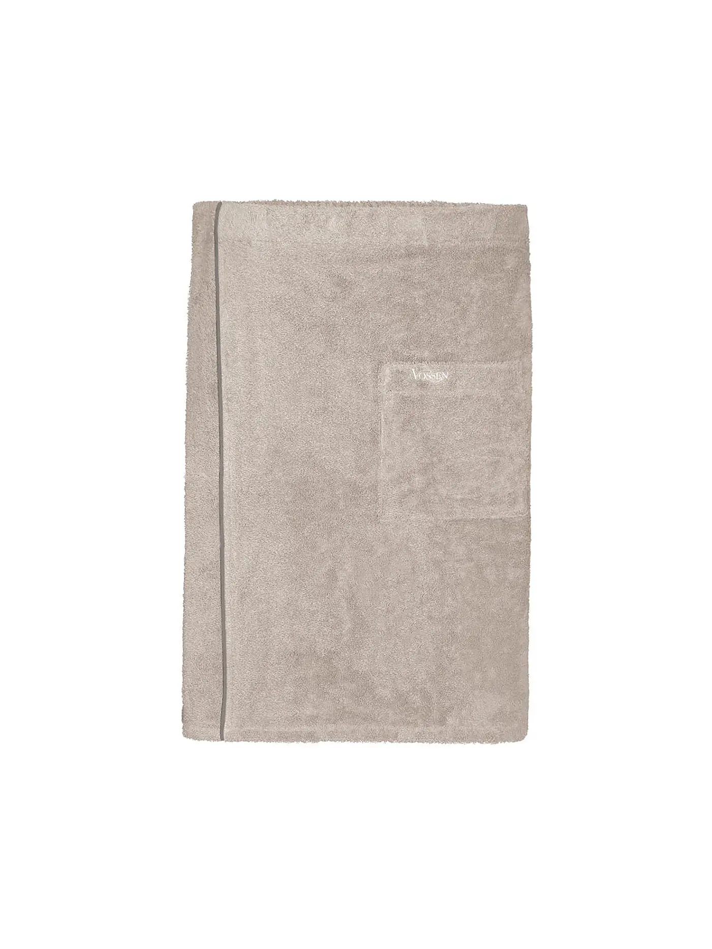 VOSSEN | Herren Saunakilt Lars Vegan Stone | grau