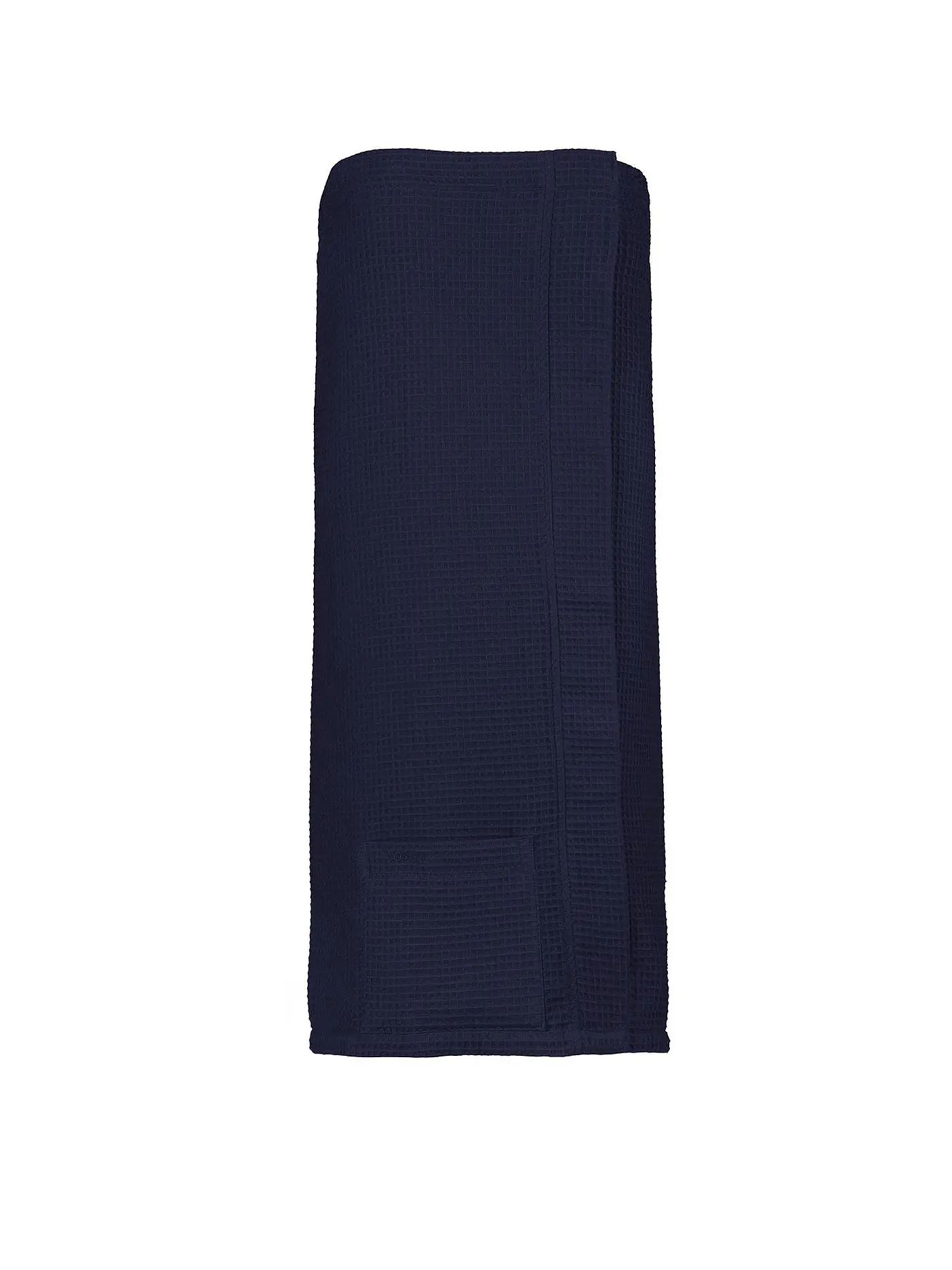 VOSSEN | Saunakilt "Well" (Marine) | dunkelblau