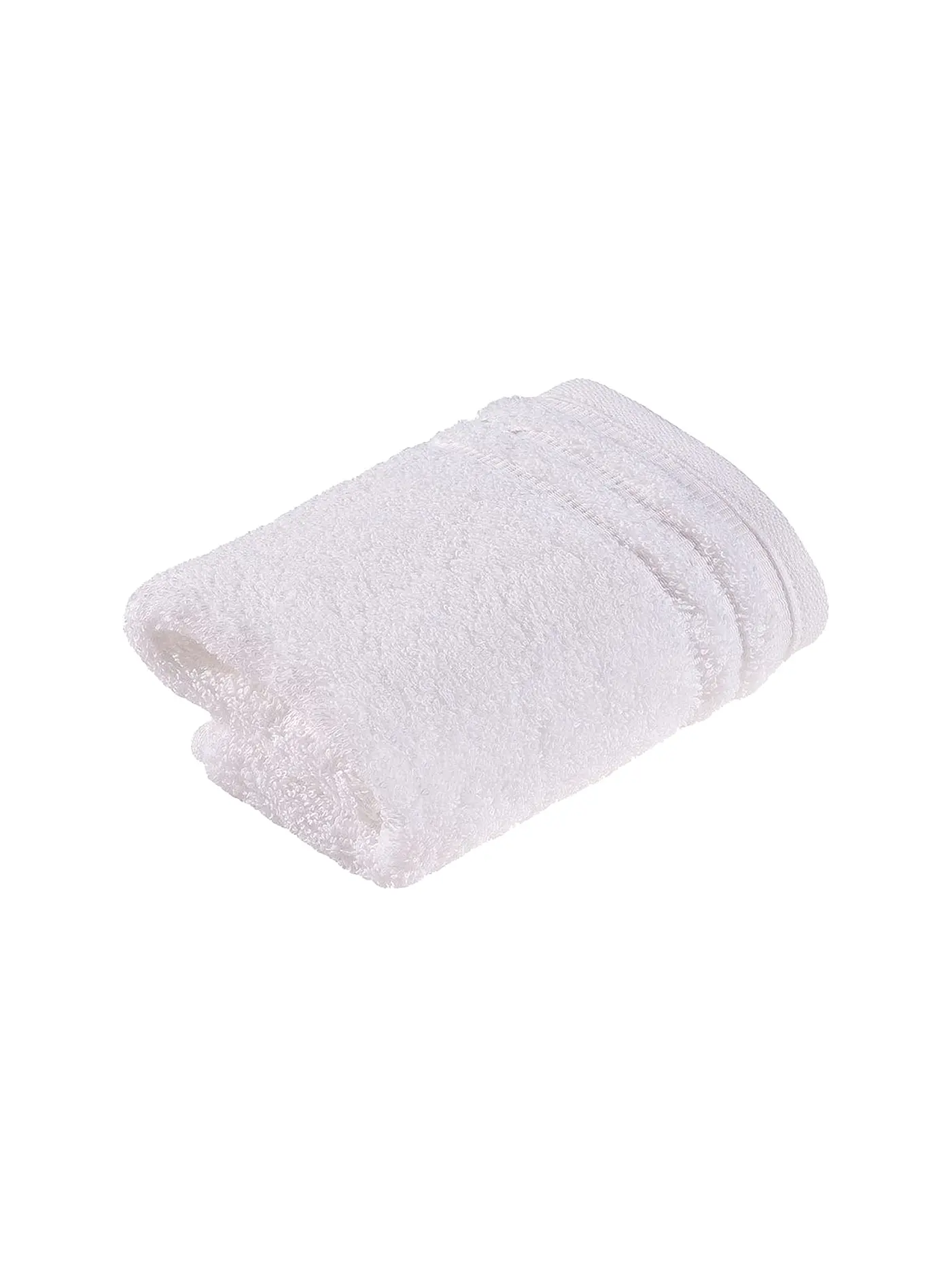 VOSSEN | Seiftuch "Vienna Style" 30x30cm (Weiss) | weiss