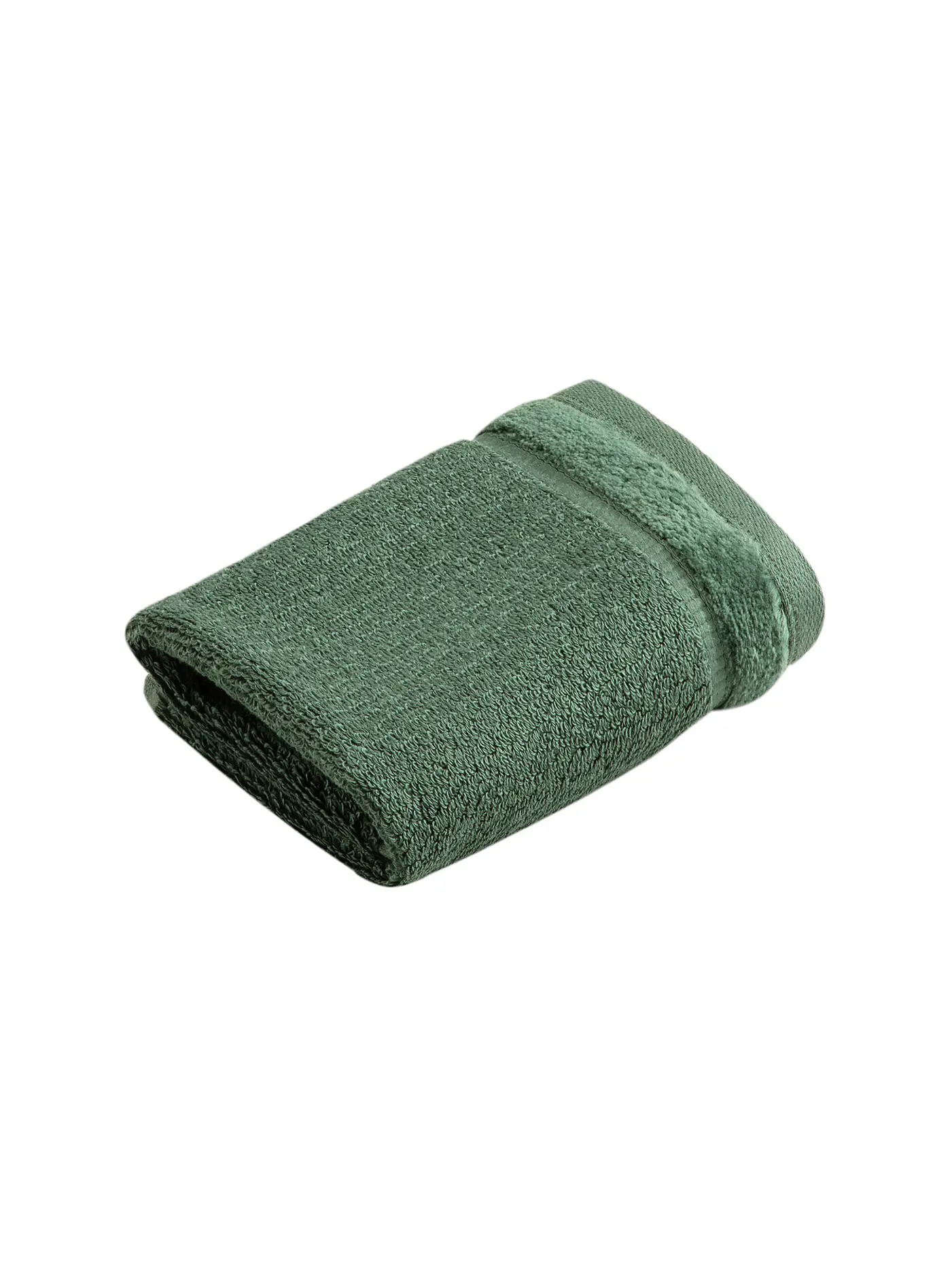 VOSSEN | Seiftuch Pure 30x30cm Toffee | petrol