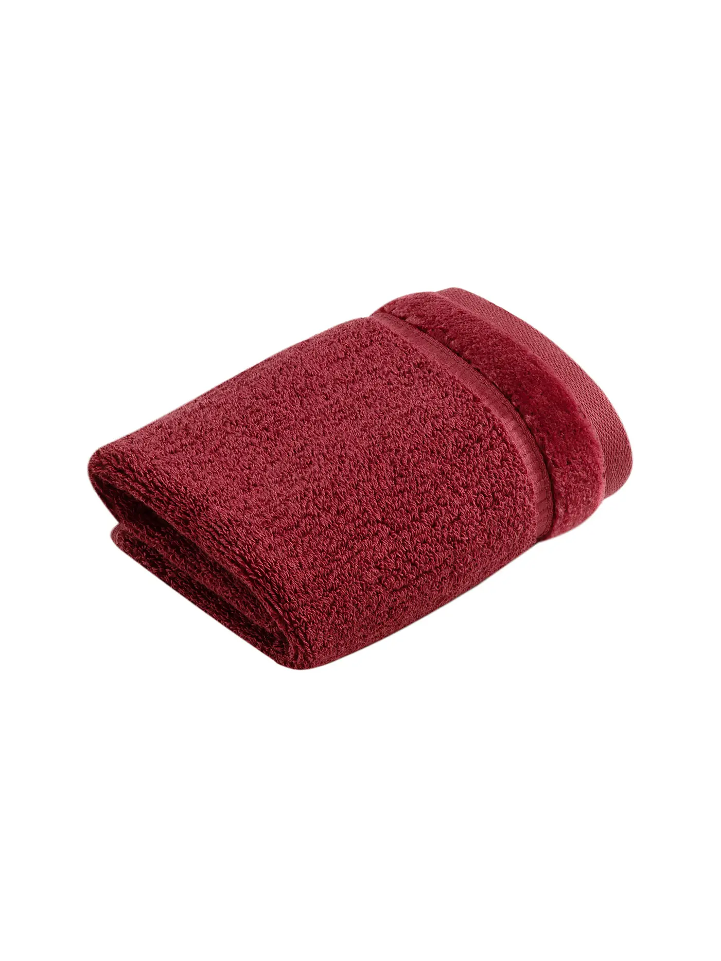 VOSSEN | Seiftuch Pure 30x30cm Toffee | rot