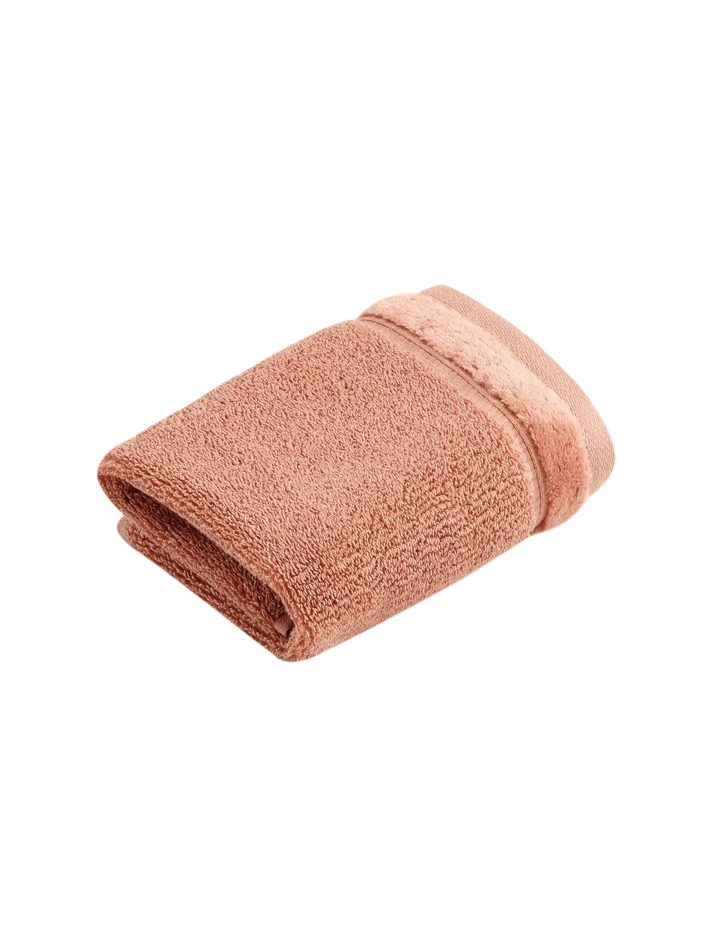 VOSSEN | Seiftuch Pure 30x30cm Toffee | rosa