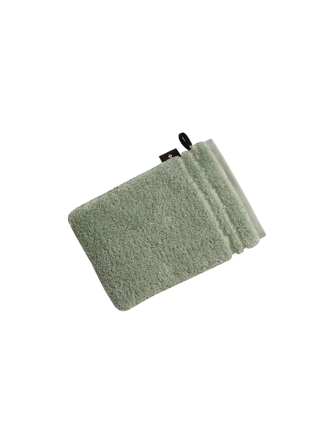 VOSSEN | Waschhandschuh "Vienna Style" 16x22cm (Soft Green) | grün