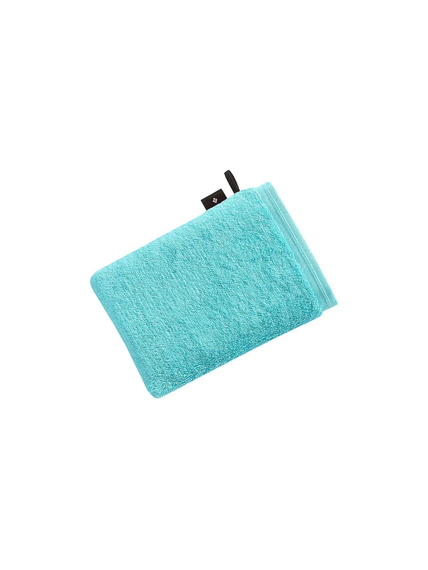 VOSSEN | Waschhandschuh 22x16cm VEGANISTA Eis Date | türkis
