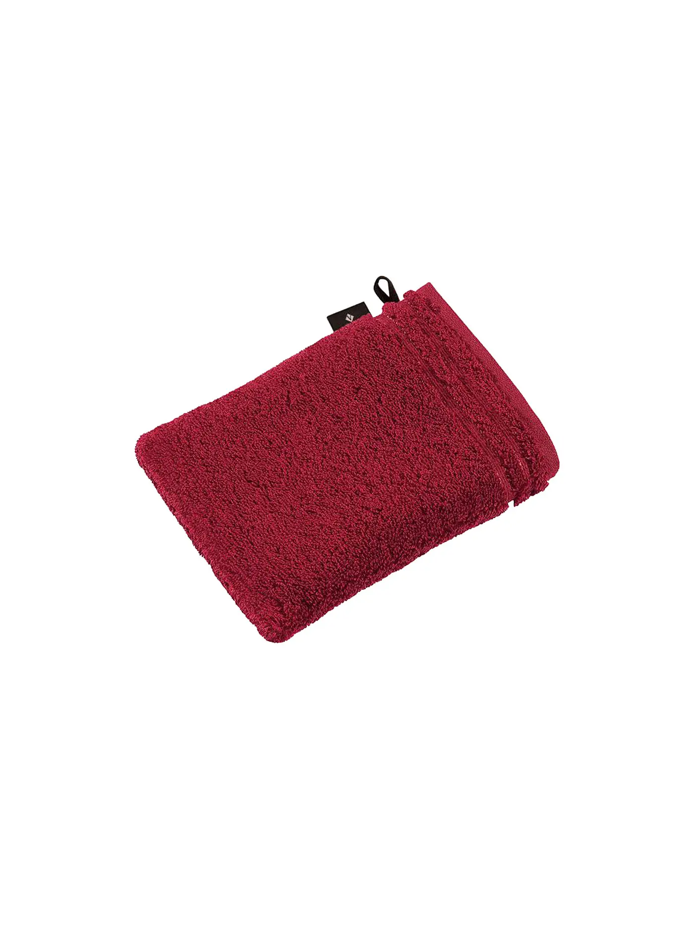 VOSSEN | Waschhandschuh Calypso Feeling 22x16cm (Weiss) | rot