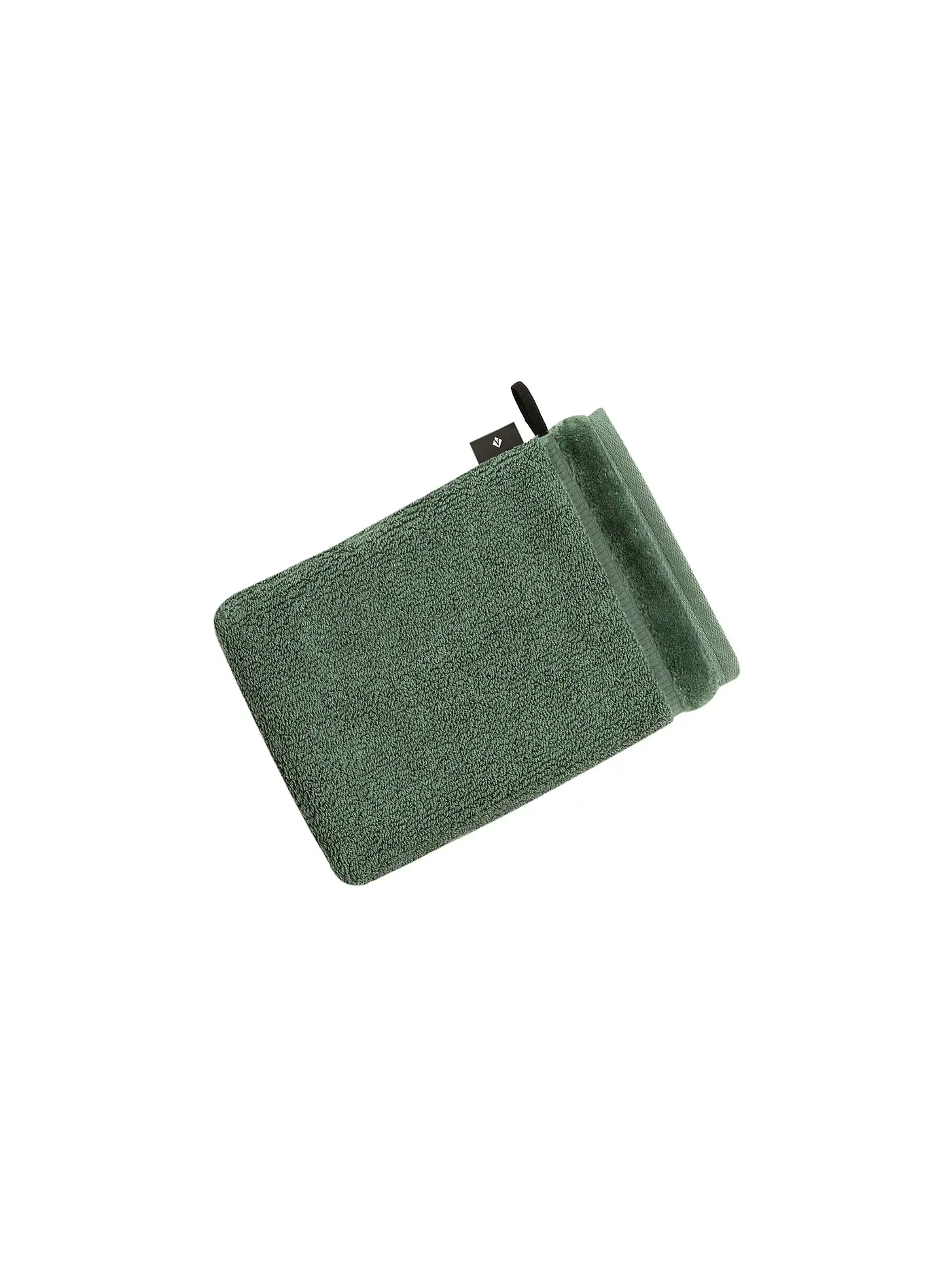 VOSSEN | Waschhandschuh Pure 16x22cm Green Tea | petrol