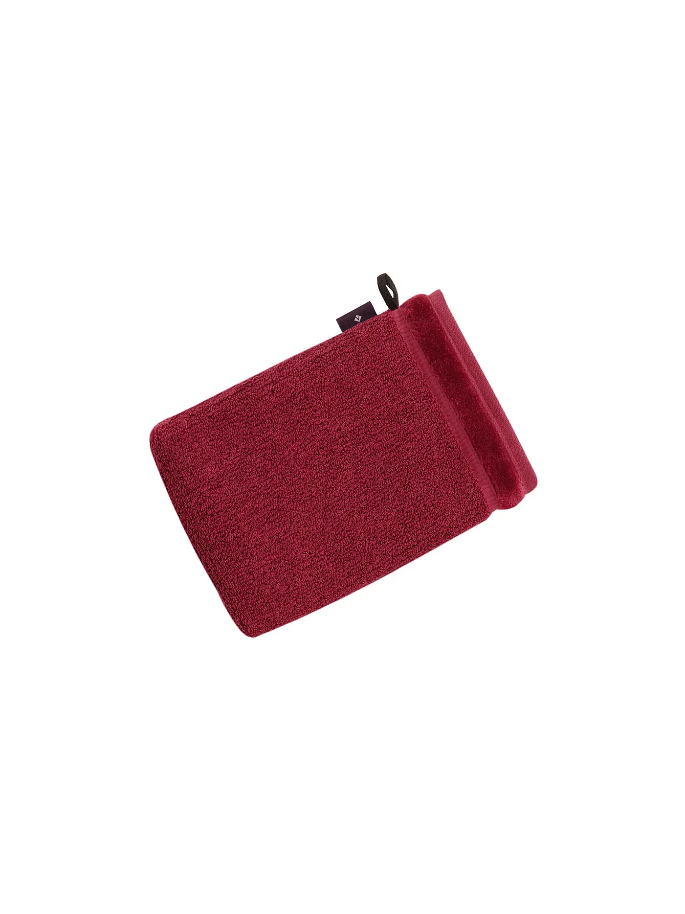 VOSSEN | Waschhandschuh Pure 16x22cm Red Rock | rot