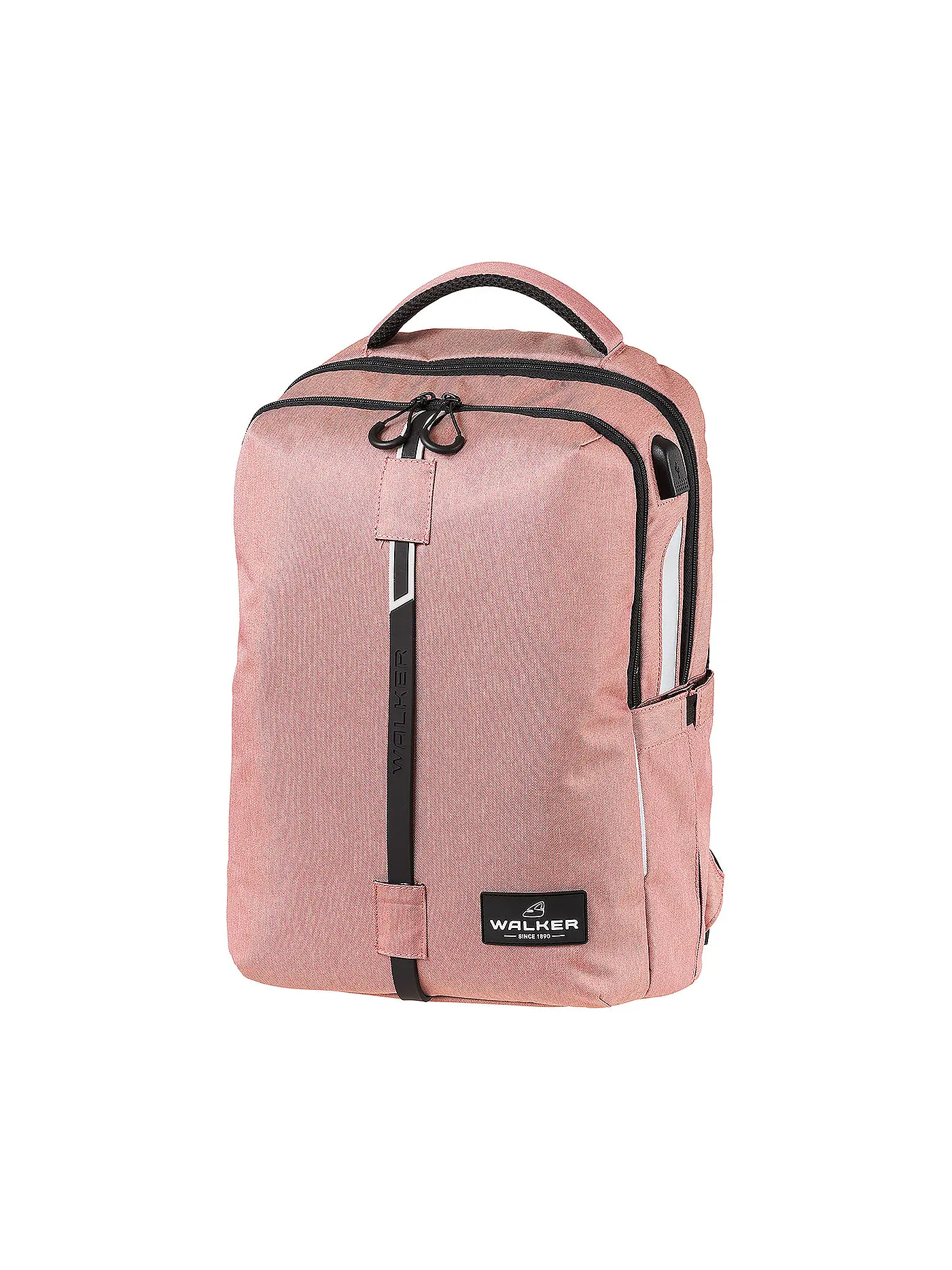 WALKER | Schulrucksack Elite Wizzard Grau | rosa