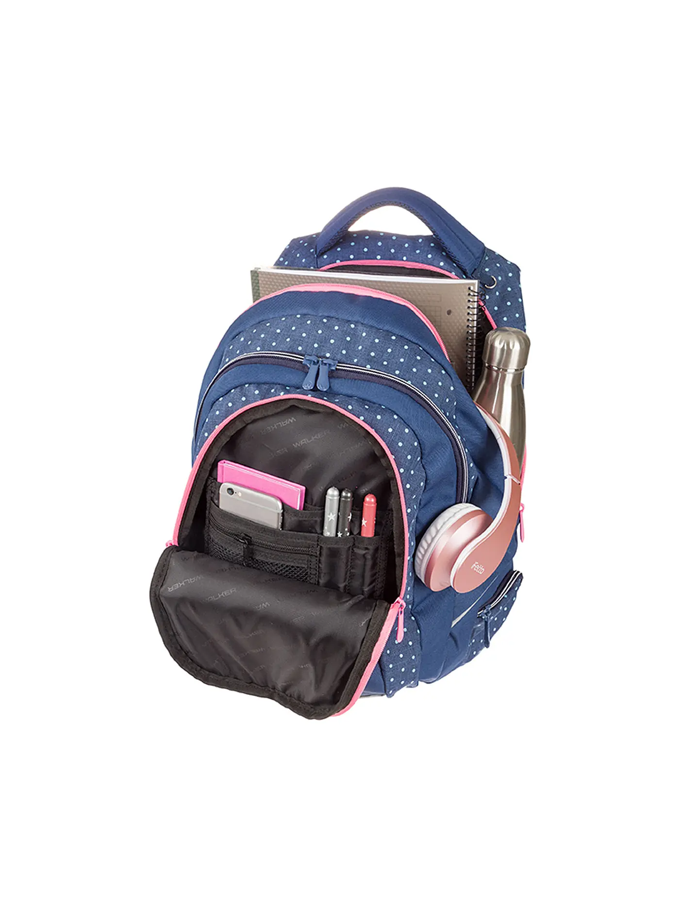WALKER | Schulrucksack Fame  | blau
