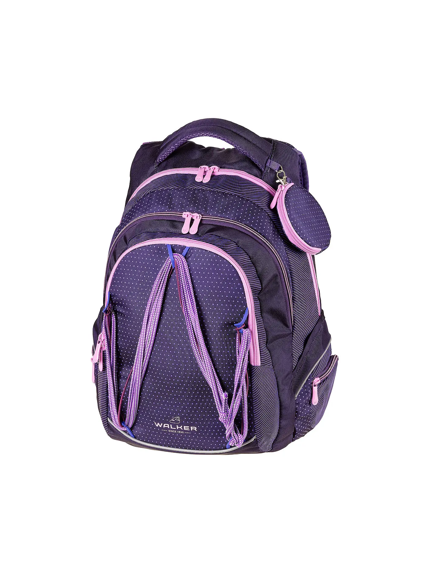 WALKER | Schulrucksack Fame Twist Violett | lila