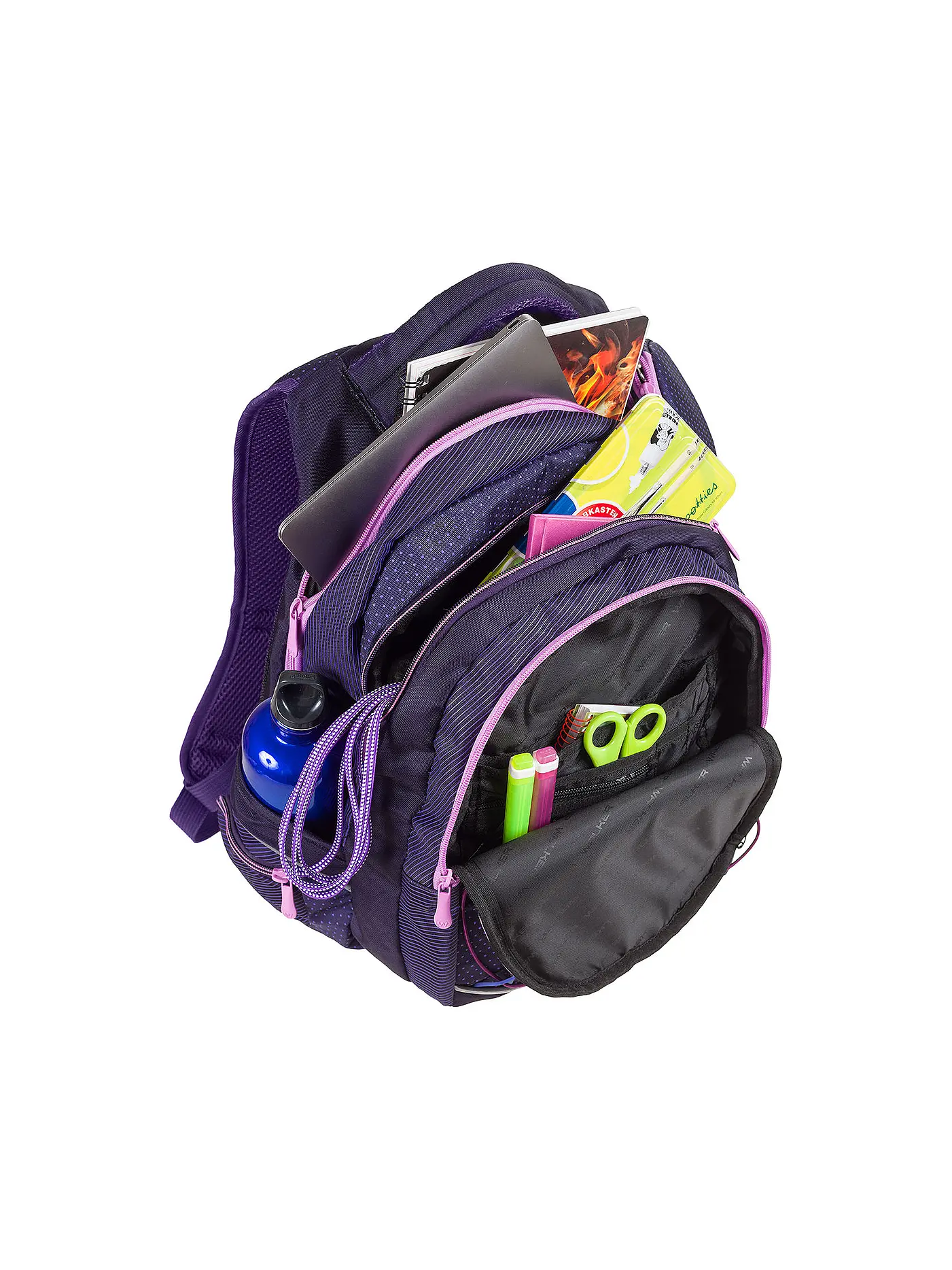 WALKER | Schulrucksack Fame Twist Violett | lila