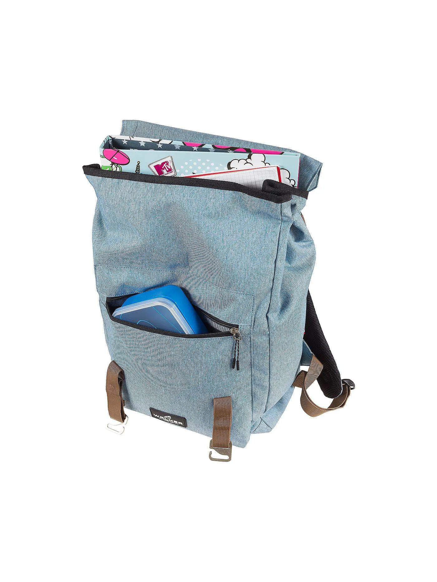 WALKER | Schulrucksack Nomad Concept  | blau
