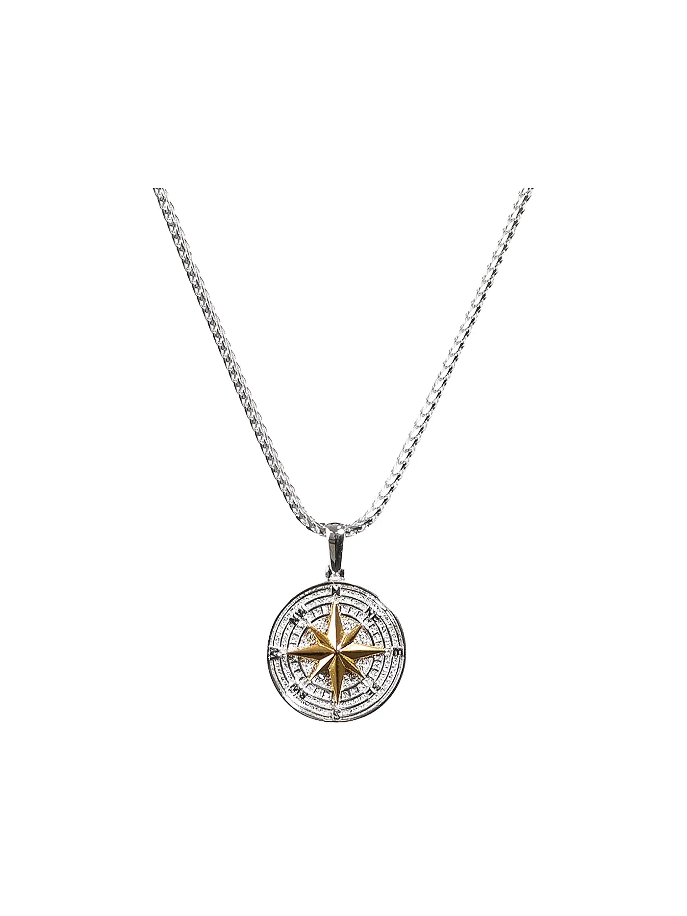 WARPEDSENSE | Halskette COMPASS | silber