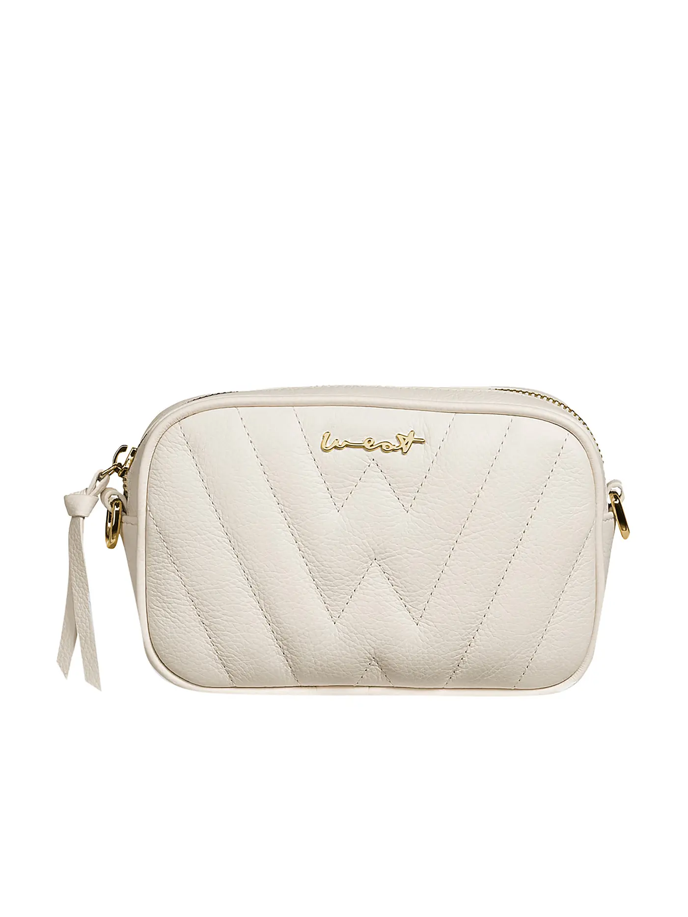 WEAT | Ledertasche - Gürteltasche | weiss