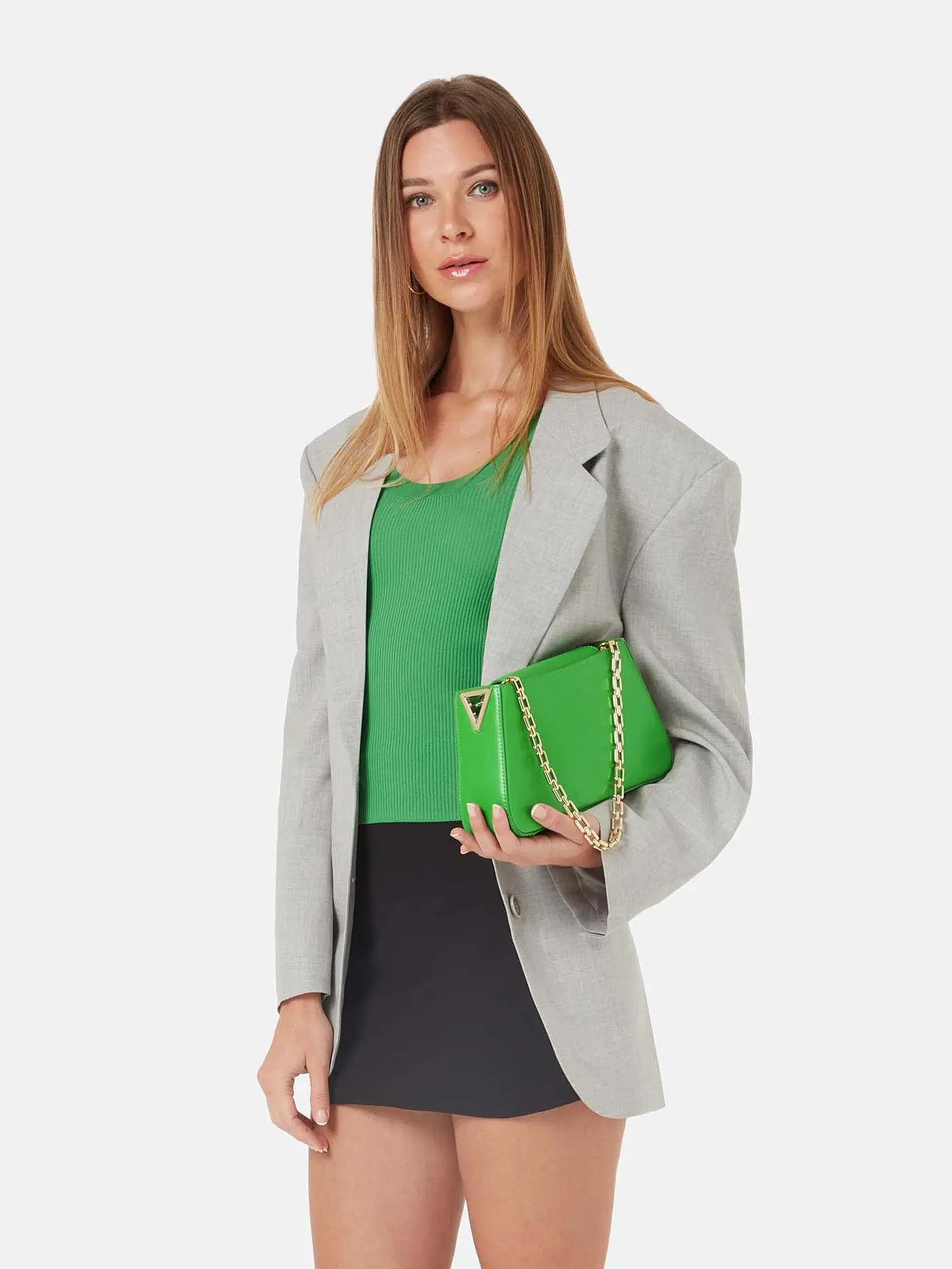 WEAT | Ledertasche - Henkeltasche RIO | grün