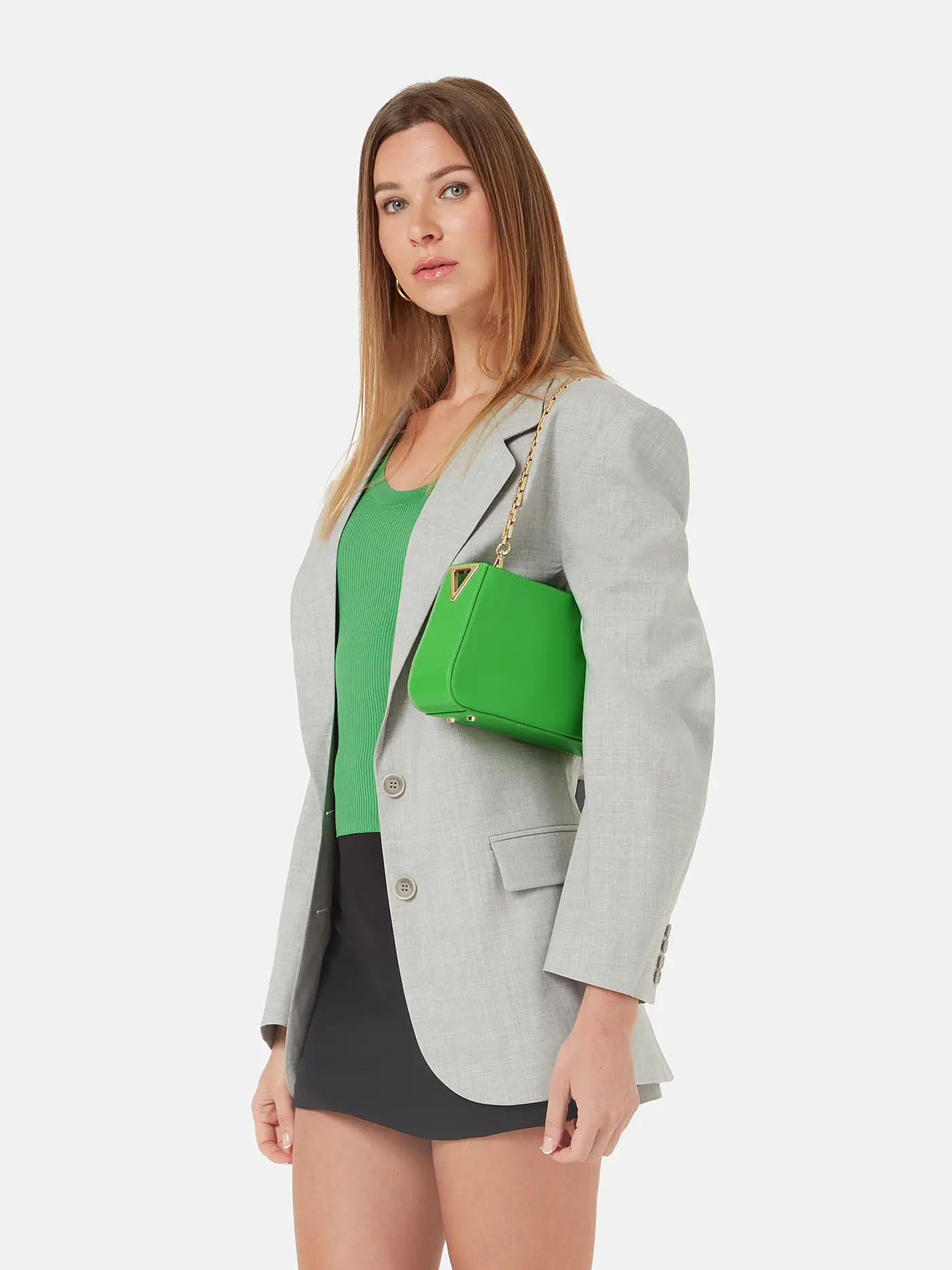 WEAT | Ledertasche - Henkeltasche RIO | grün